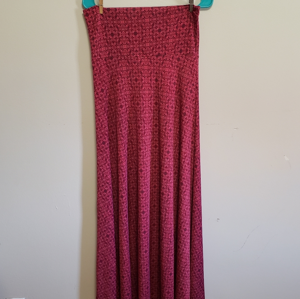 EUC Lularoe Maxi Skirt Size Small